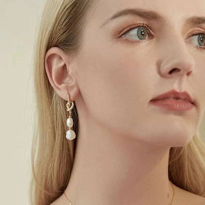 Avani | Pearl Drop Earrings