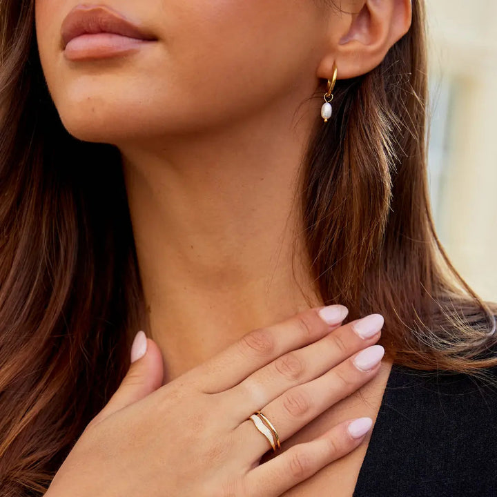 Rosemary | Hope - Layered Ring