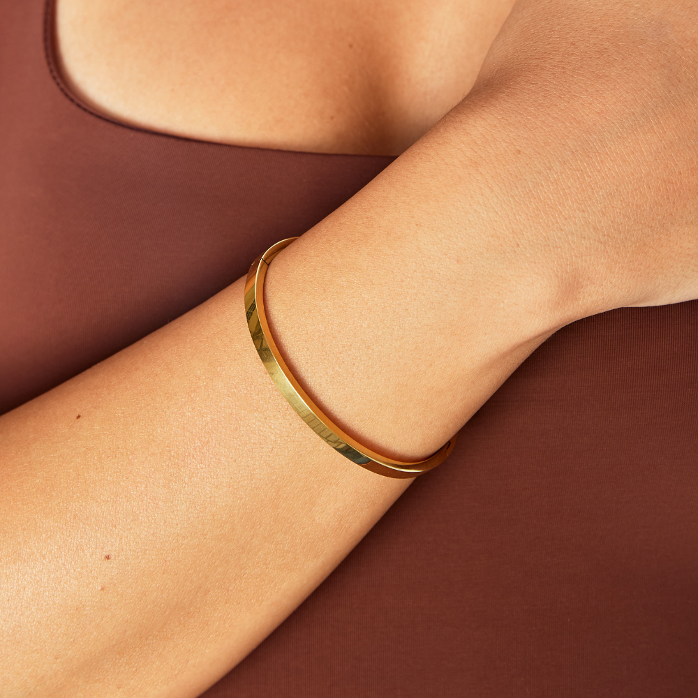 Haven | Lily Gold Bangle
