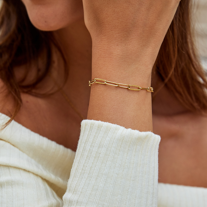 Mackenzie | Clip Gold Bracelet