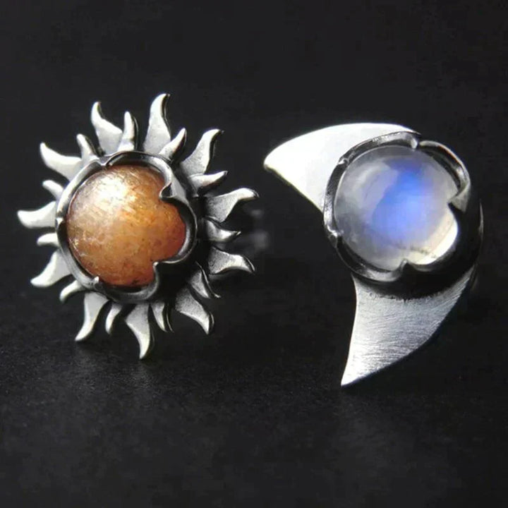 Skylar | Radiance - Sun and Moon Earrings