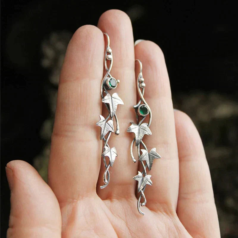 Naomi | Vintage Elf Leaf Earrings