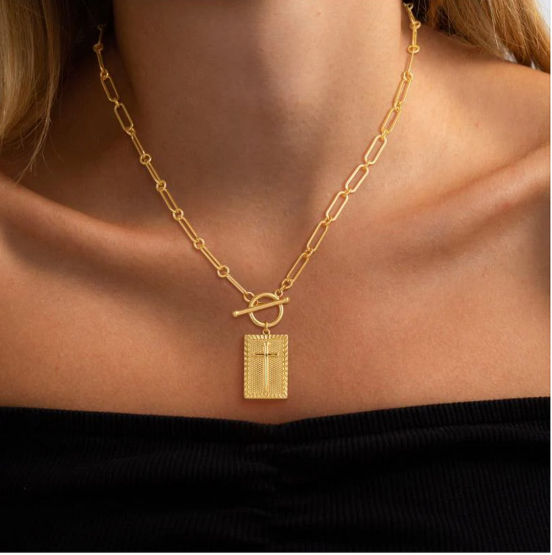 Logan | Unique Elegant Cross Necklace