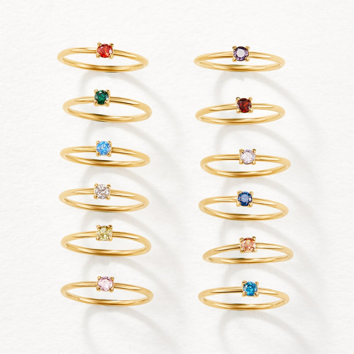 Brooke | Unique Birthstone Rings