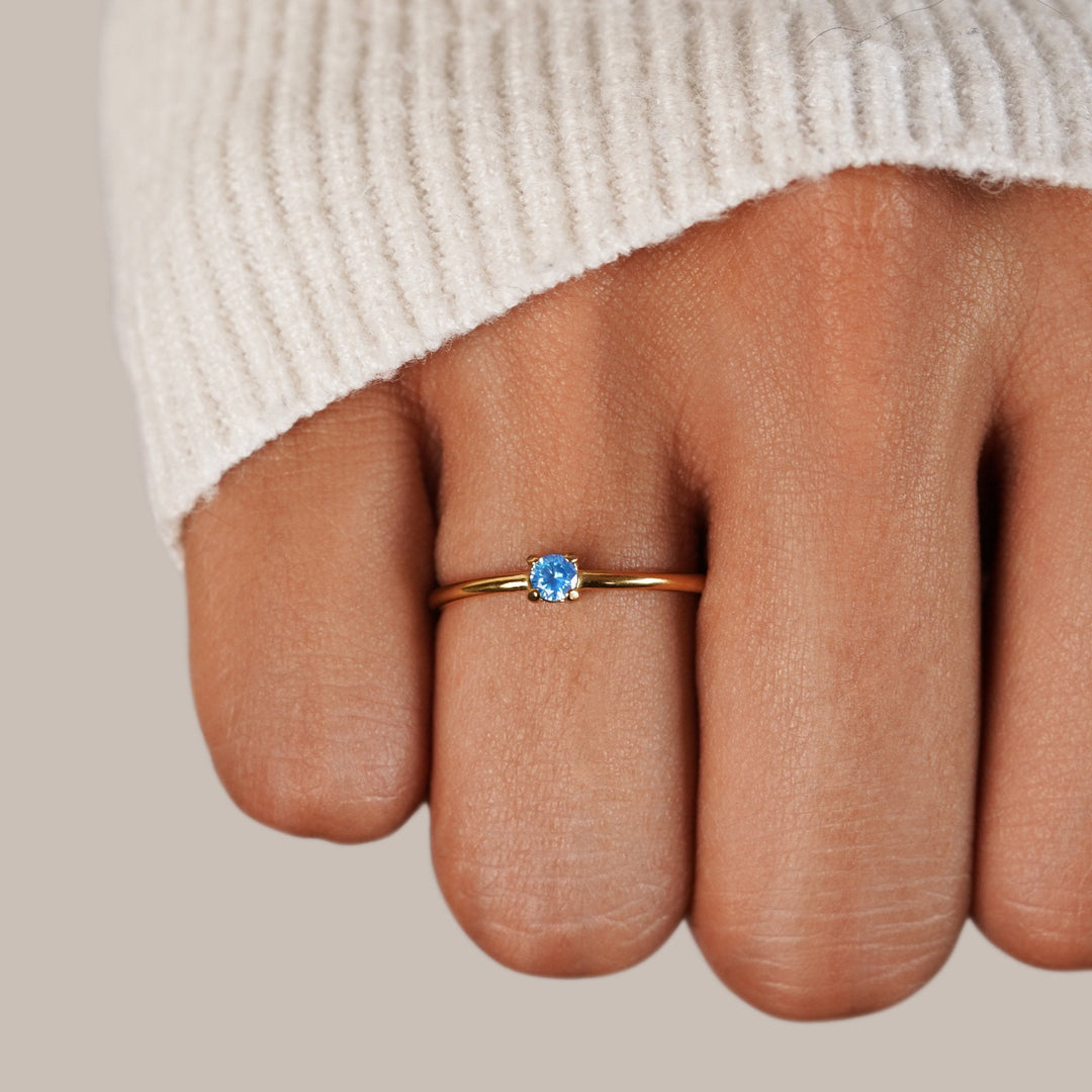 Brooke | Unique Birthstone Rings
