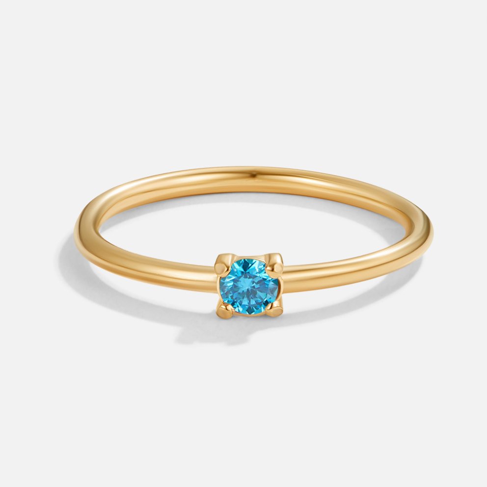 Amina | Unique Birthstone Rings
