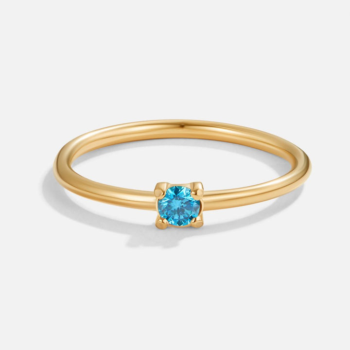 Amina | Unique Birthstone Rings