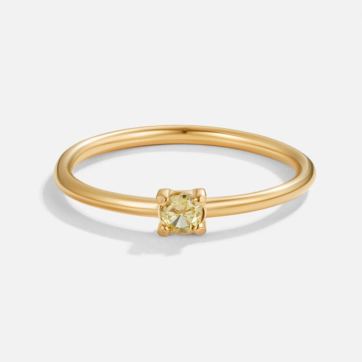 Amina | Unique Birthstone Rings
