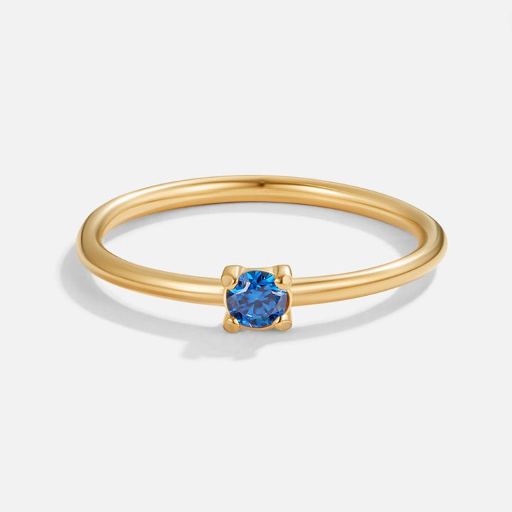 Amina | Unique Birthstone Rings