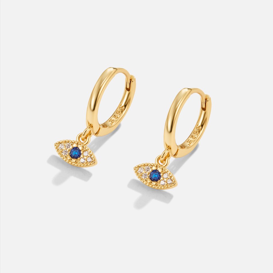 Sylvia | Sie Eye Drop Earrings