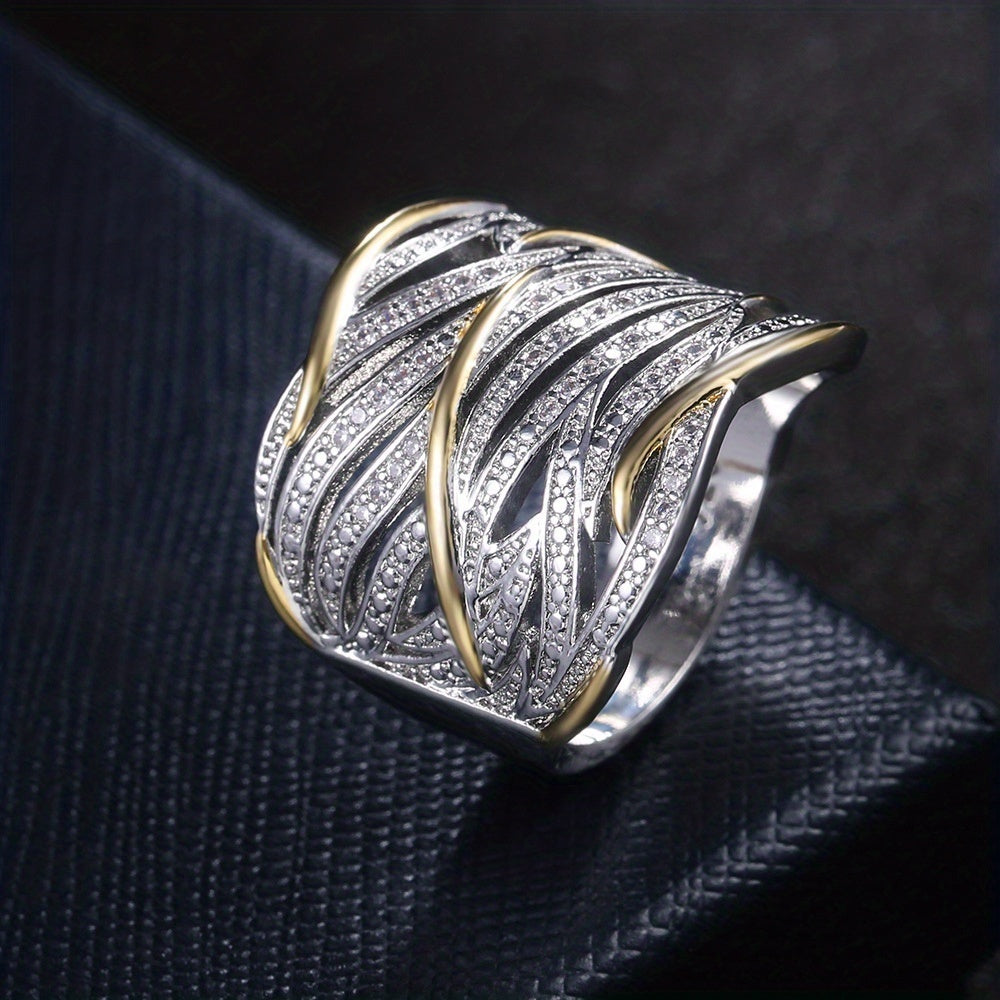 Sylvie | Elegant Multilayer Twisted Ring