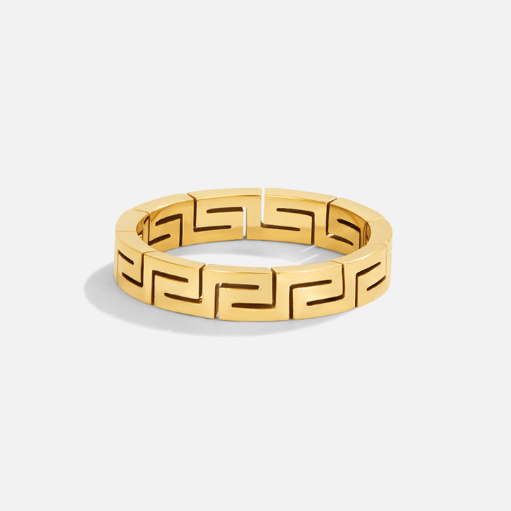 Celeste | Gold Hollow Ring
