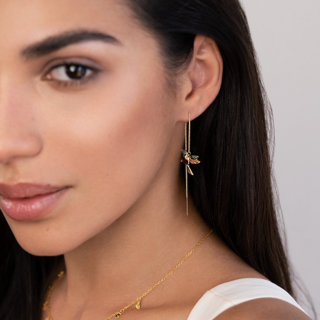 Laura | Chic Hummingbird Earrings