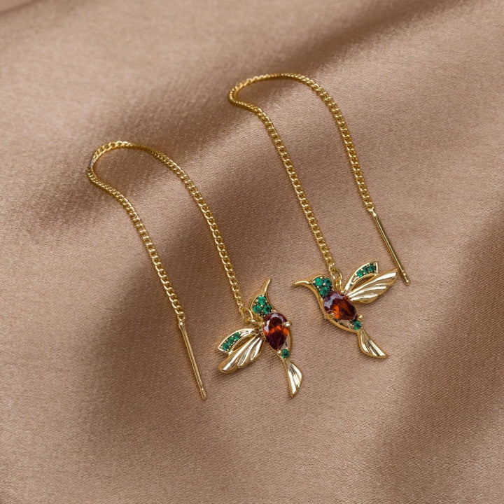 Laura | Chic Hummingbird Earrings