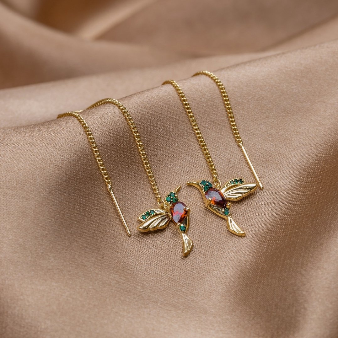 Laura | Chic Hummingbird Earrings