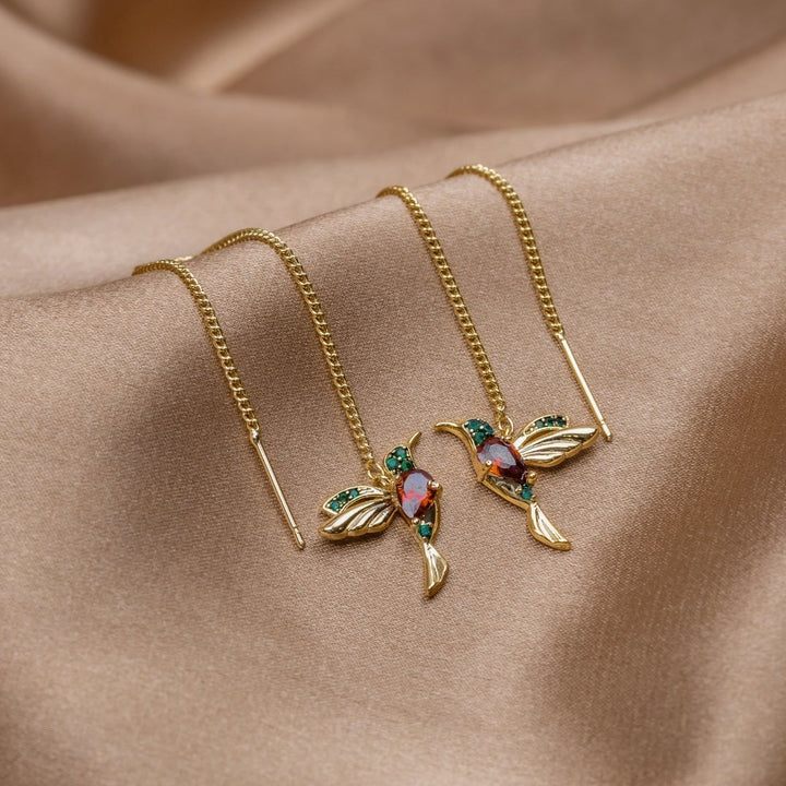 Laura | Chic Hummingbird Earrings