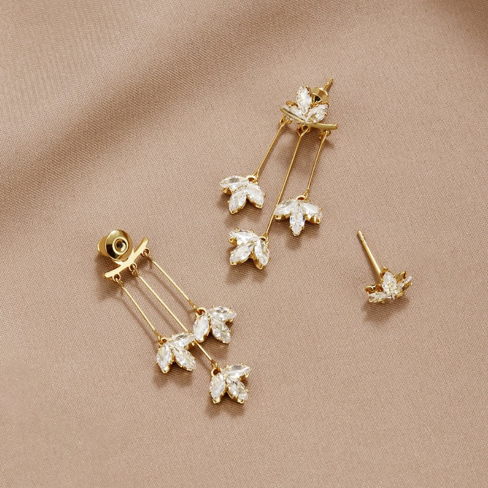 Raya | Elegant Waterfall Earrings