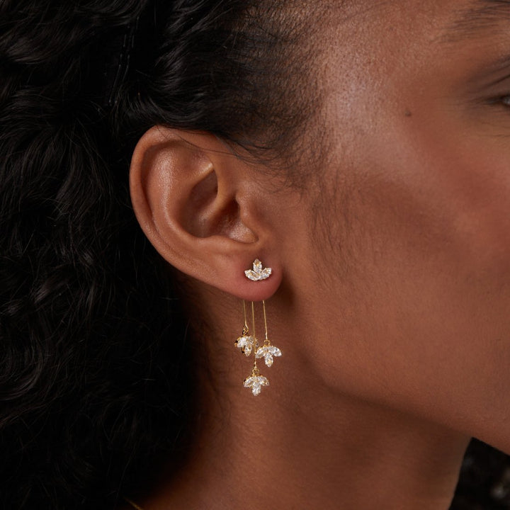 Raya | Elegant Waterfall Earrings