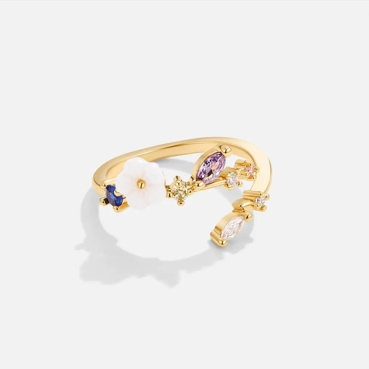 Evelynn | Joy - Gold Blossom Rings