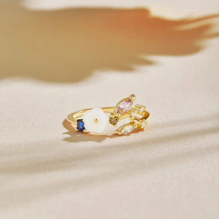 Evelynn | Joy - Gold Blossom Rings