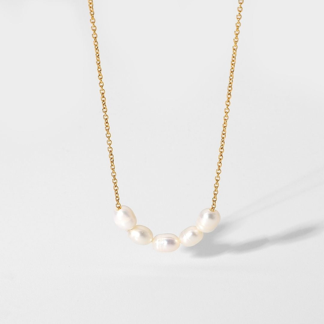 Kora | Dainty Freshwater Pearl Necklace