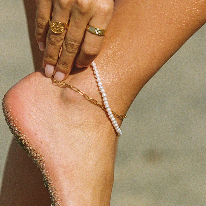 Calliope | La Plage Double Anklet