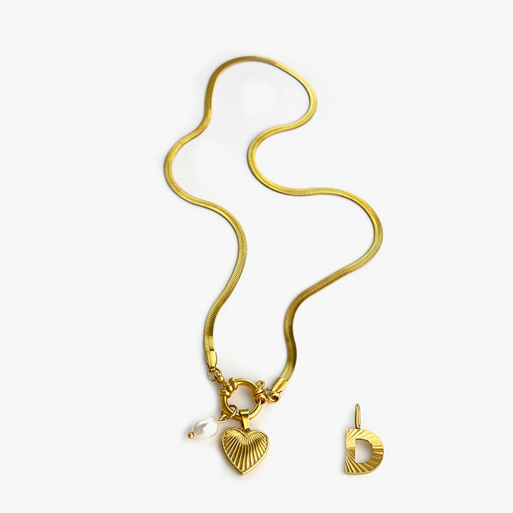 Aliana | Fashion Unusual Jewelry Freshwater Pearl Heart Pendant Necklace