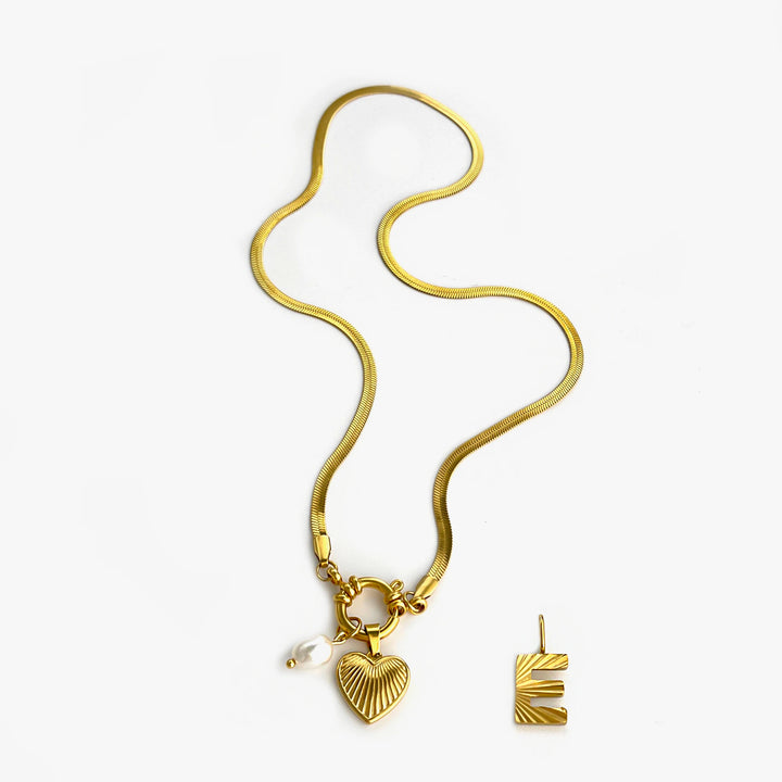 Aliana | Fashion Unusual Jewelry Freshwater Pearl Heart Pendant Necklace