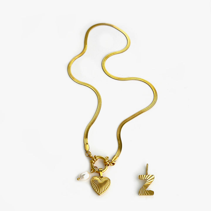 Aliana | Fashion Unusual Jewelry Freshwater Pearl Heart Pendant Necklace