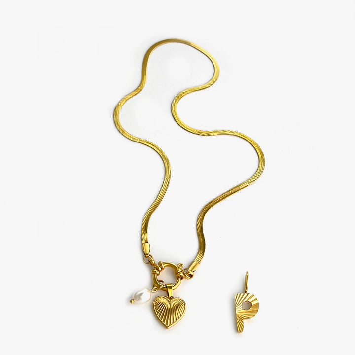 Aliana | Fashion Unusual Jewelry Freshwater Pearl Heart Pendant Necklace