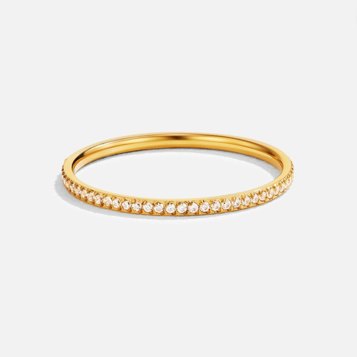 Kalani | Eternity 18K Crystal Ring