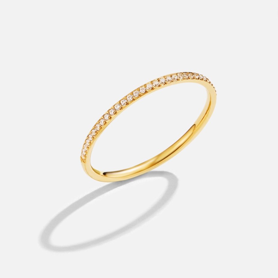 Kalani | Eternity 18K Crystal Ring