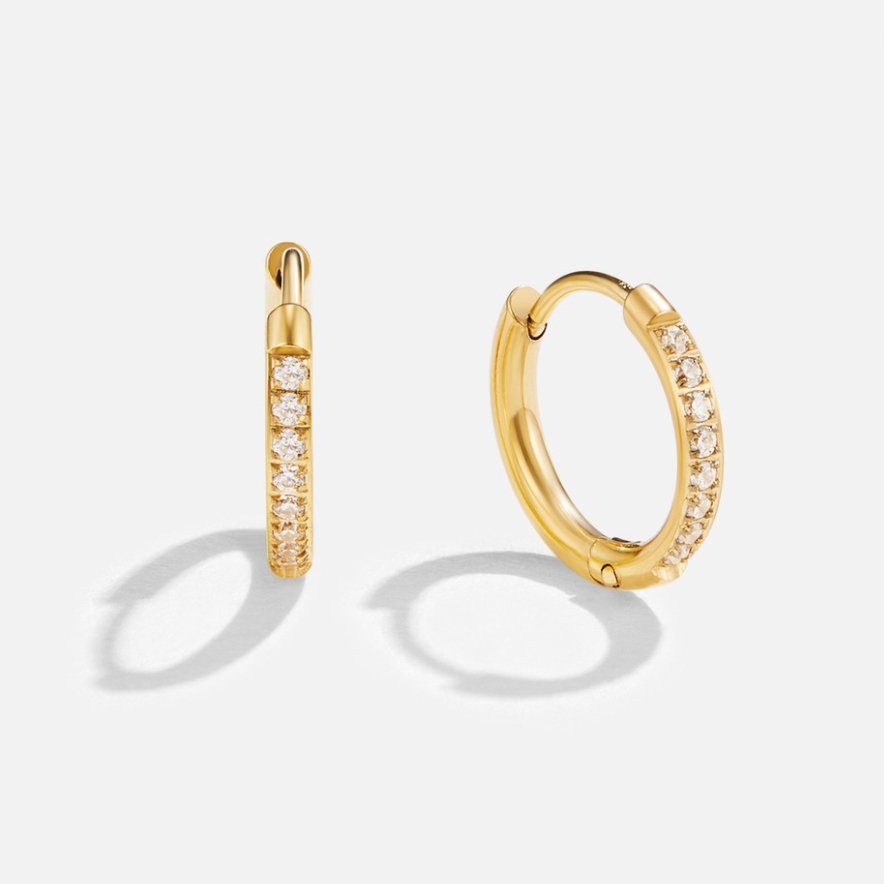 London | Eternity Hoop Earrings
