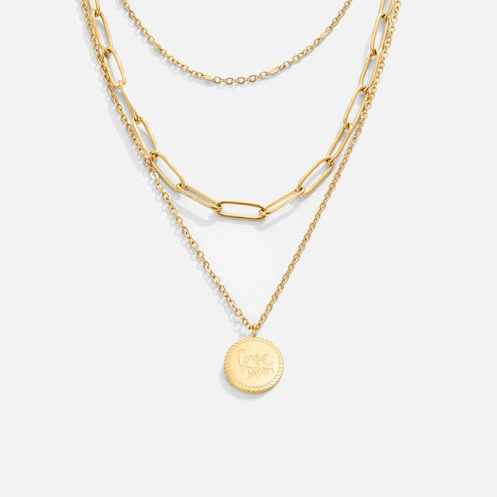 Astrid | Janie Coin Layered Necklace