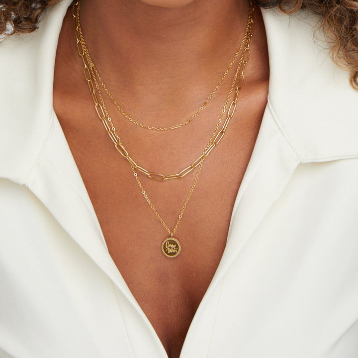 Astrid | Janie Coin Layered Necklace