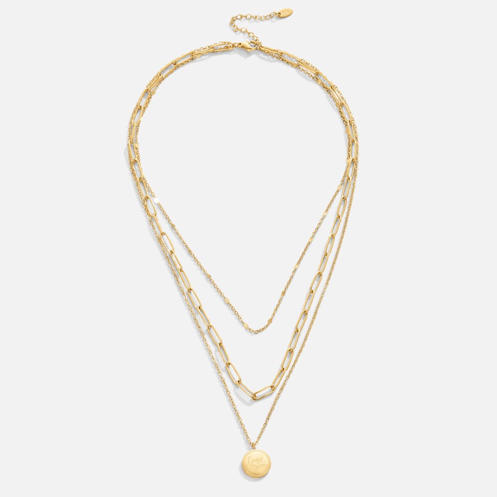 Astrid | Janie Coin Layered Necklace