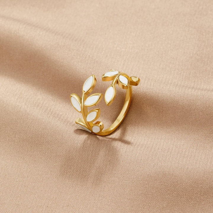 Ryleigh | Serene - Gold Leaf Ring
