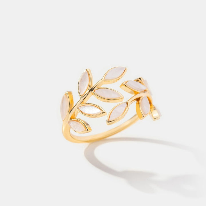 Ryleigh | Serene - Gold Leaf Ring