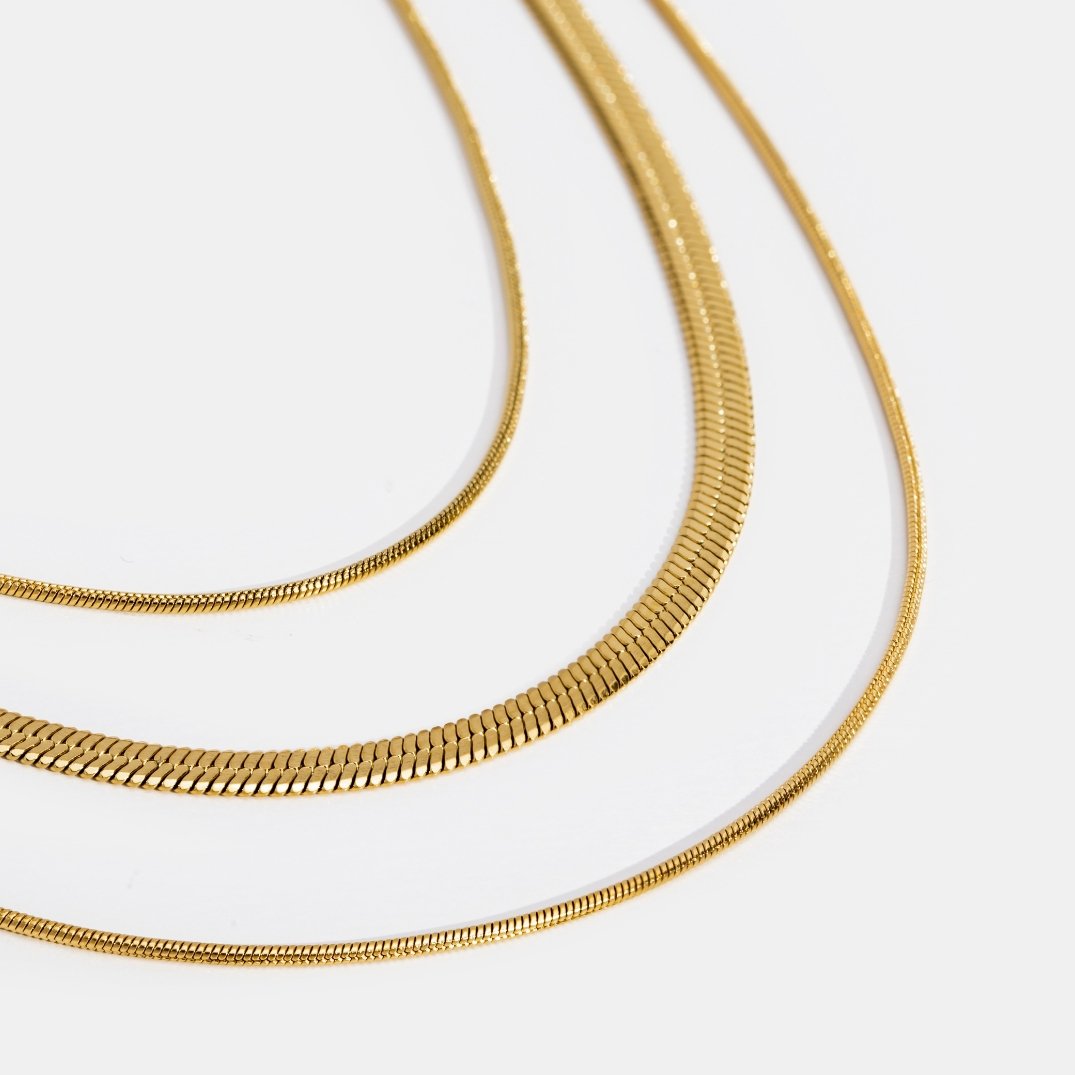 Veronica | Gold Multi-Layered Necklace