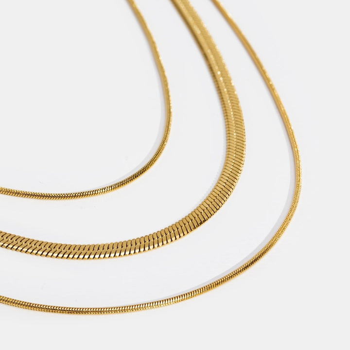 Veronica | Gold Multi-Layered Necklace