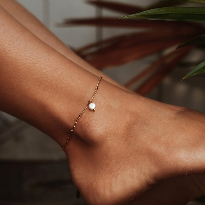 Rylie | Pearly Anklet