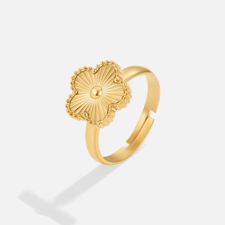 Aurora | Golden Clover Ring