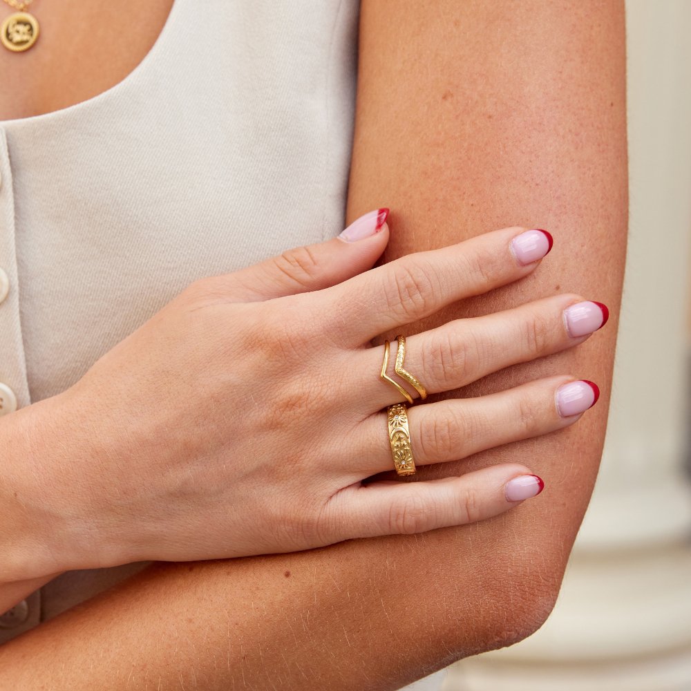 Rebecca | Harper Layered Wrap Ring