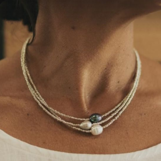 Jocelyn | Vintage Freshwater Pearl Necklace