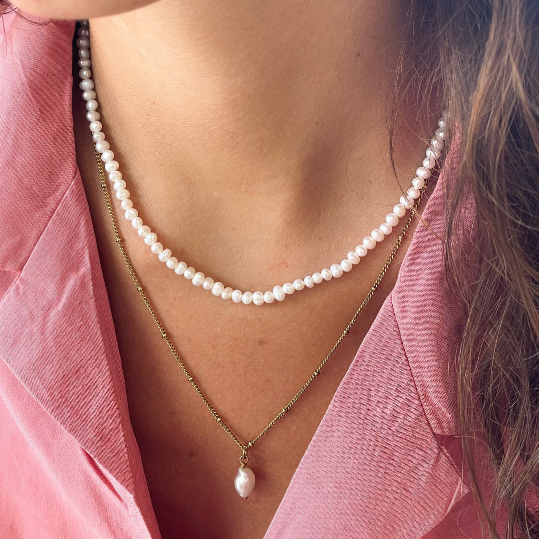 Izabella |  Mini Freshwater Pearl Choker