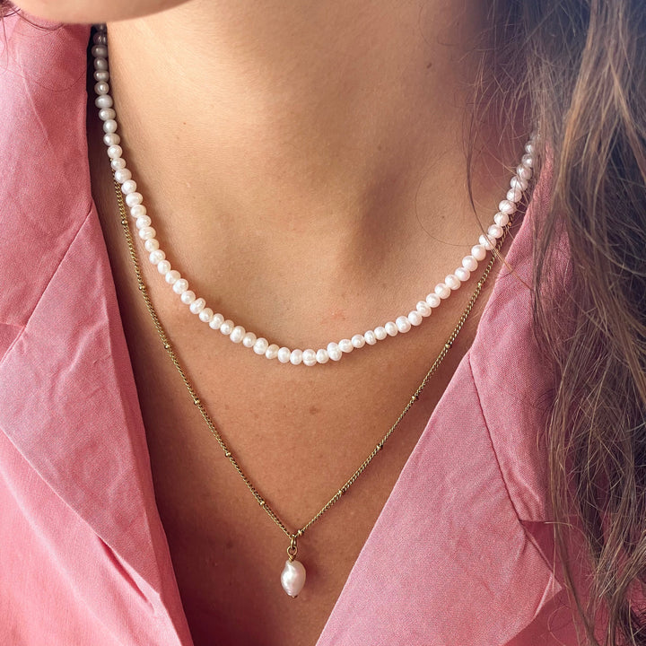 Izabella |  Mini Freshwater Pearl Choker