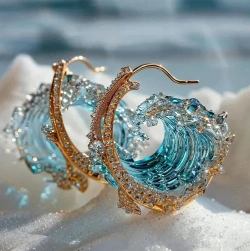 Corinne | Ocean Earrings