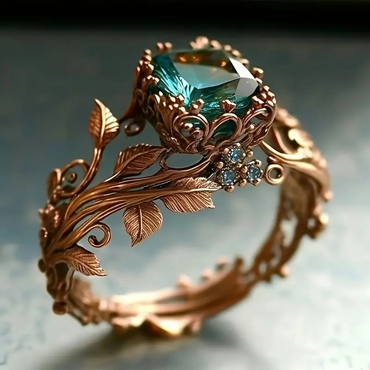 Dorothy | Nature Green Crystal Ring