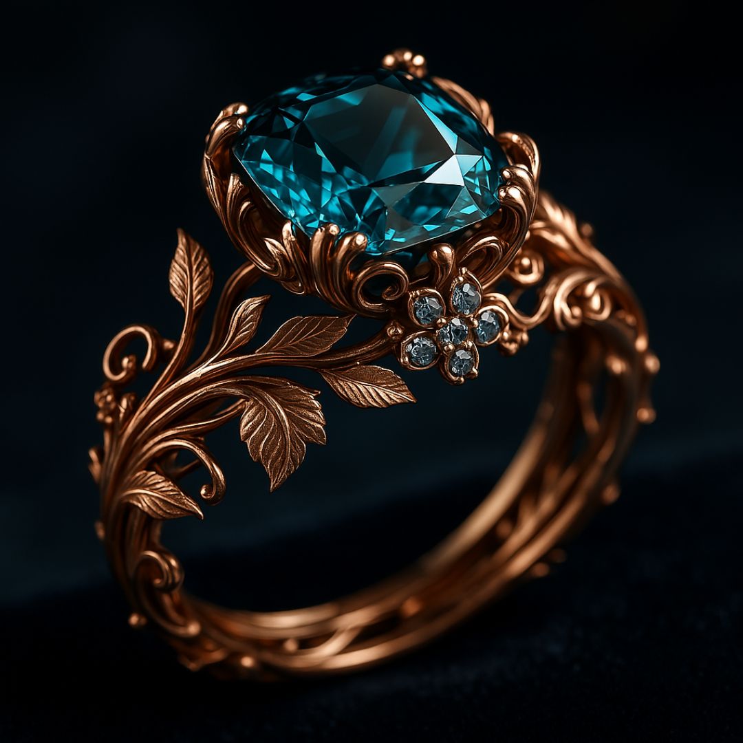 Dorothy | Nature Green Crystal Ring