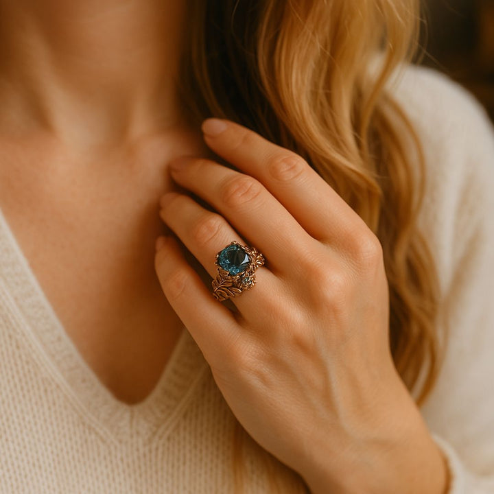 Dorothy | Nature Green Crystal Ring